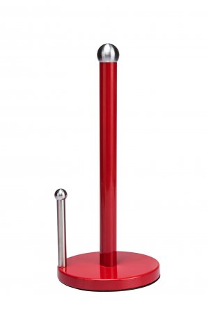 Kitchen Details Paper Towel Holder in Red