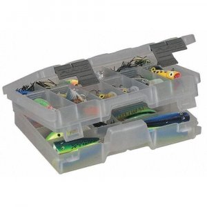 Plano 460000 Guide Series Two-Tiered Stowaway - Smoke color -medium