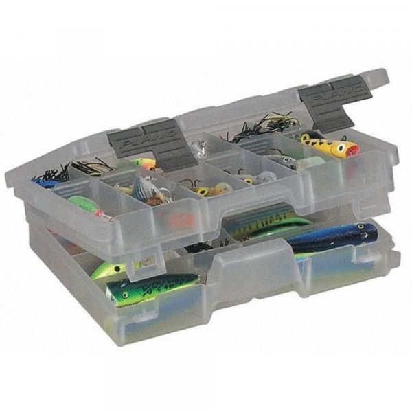 Plano 460000 Guide Series Two-Tiered Stowaway - Smoke color -medium