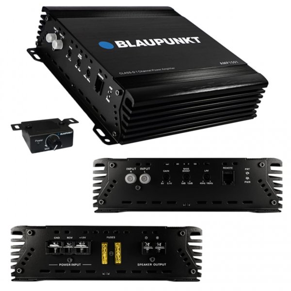 Blaupunkt AMP1500M Monoblock Amplifier, 200W RMS/1500W MAX