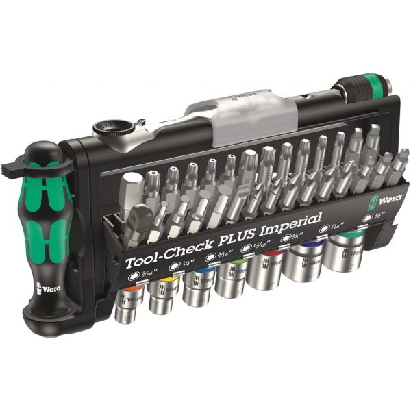 Wera 05056491001 05056491001 Tool-Check Plus Imperial 39 Pieces