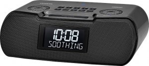 SANGEAN SNGRCR30 RCR-30 AM/FM Clock Radio with Bluetooth and Sound Soother