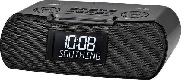 SANGEAN SNGRCR30 RCR-30 AM/FM Clock Radio with Bluetooth and Sound Soother