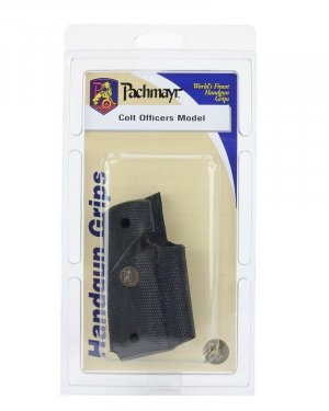 Pachmayr 02545 Colt Officers Signature Grip (No Finger Grooves)