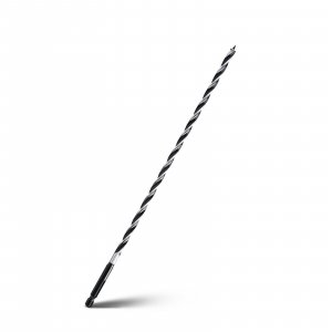 WOBLLMX 1/4" x 12" Auger Drill Bit for Wood,Hex Shank Tri Flute Drill Bit