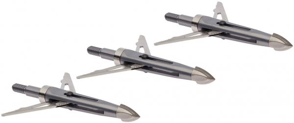 NEW Archery Products Killzone 2 Blade Mechanical Broadheads with 2" Cutting Diameter, 100 Grain, Cut-ON-Contact TIP (3 Pack)