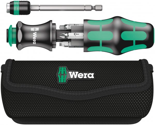 Wera 05051025001 KK 26 7-In-1 Bitholding Screwdriver w/Removable Bayonet Blade