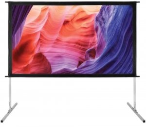 GPX PJS709 Indoor/Outdoor Projection Screen (70 Inch)