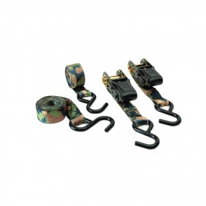 HME HMERS4PK Ratchet Tie Downs  Camo (4 pack)