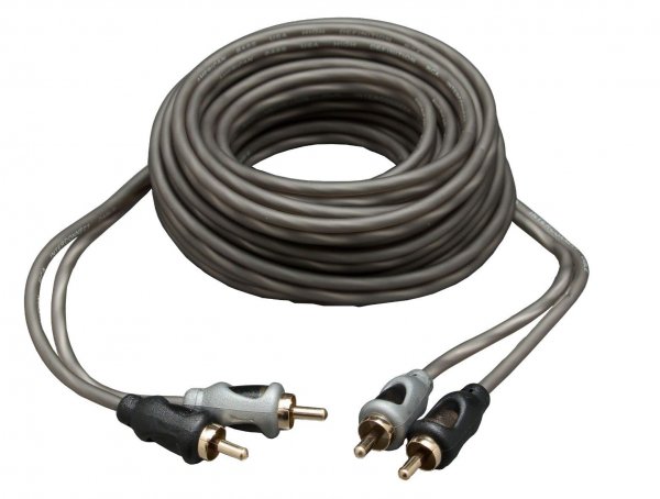 American Bass SQ18FT 18 foot Gold Plated RCA Cable