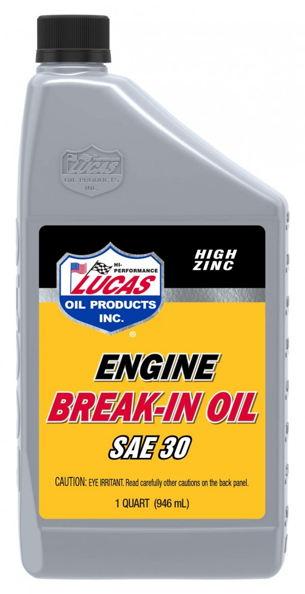 Lucas Oil SAE 30 Break In Oil - 1 Quart