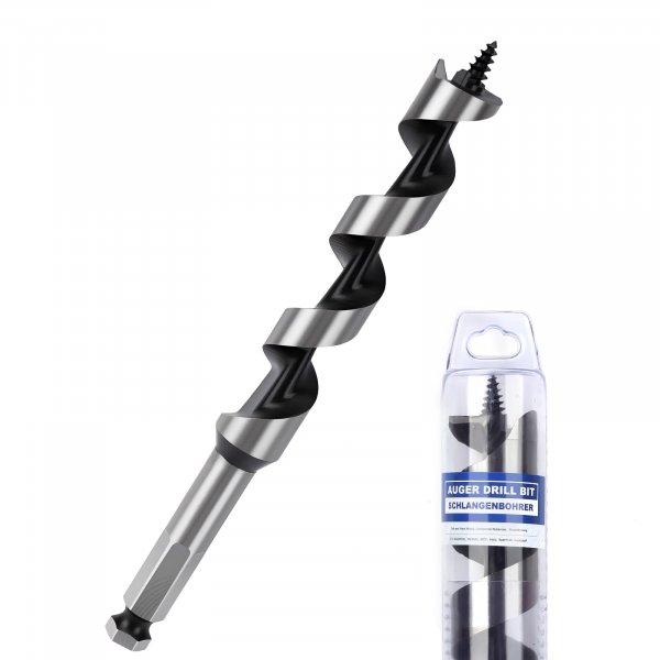 3/4" X 6.1" Auger Bit for Wood, 19x155mm Hex Long Auger Drill Bit