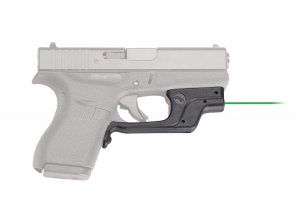Crimson Trace LG443G Laserguard for GLOCK G42, G43, G43X, G48, Green Laser