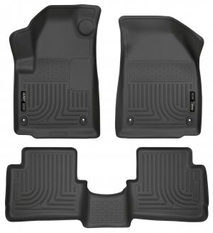 Husky 99021 Front/2nd Seat Floor Liner For 2013-2016 Dodge Dart