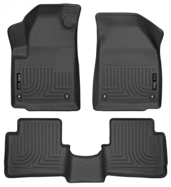 Husky 99021 Front/2nd Seat Floor Liner For 2013-2016 Dodge Dart