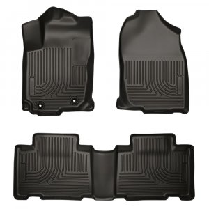 Husky 99531 Front/2nd Seat Floor Liners For 14-19 Toyota Corolla