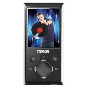 Naxa NMV173NSL 8GB 1.8" LCD Portable Media Players (Silver)