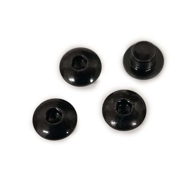 Grips America Custom para Ordnance Set of 4 Grip Screw Black Plated 1911 Double Stack Full Size