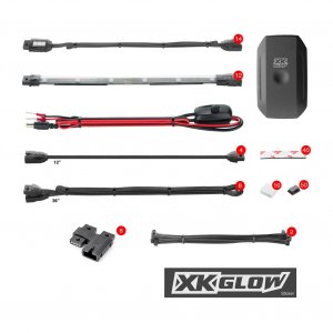XKGlow KSMOTOPRO Motorcycle Professional LED Accent Light Kit