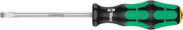 Wera 05007610001 Kraftform Plus 334 Slotted Screwdriver, Lasertip, 5mm Head, 4" Blade Length
