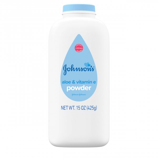 Johnson's Baby Powder with Cornstarch, Aloe & Vitamin E, 15 oz
