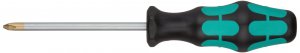 Wera 05008720001 Kraftform Plus 350 PH Phillips Screwdriver, Lasertip, PH 2 Head, 4" Blade Length