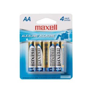 MAXELL 723465 - LR64BP AA 4Pk Carded Batteries