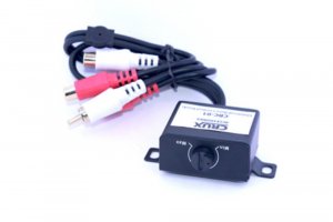 Crux CBC1 Bass Control Knob Stereo RCA Male to Female