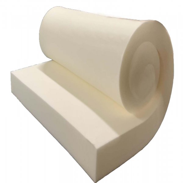 GoTo Foam 2" Height x 24" Width x 72" Length 43ILD (Firm) Upholstery Cushion Made in USA