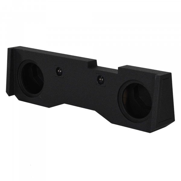 Qpower QBGMC1020144DR Dual 10" Woofer Box For 2014-Current GM/Chevy Crew Cab