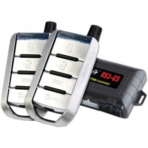 Crimestopper RS3-G5 Cool-Start 1-Way 4-Button Remote-Start & Keyless-Entry
