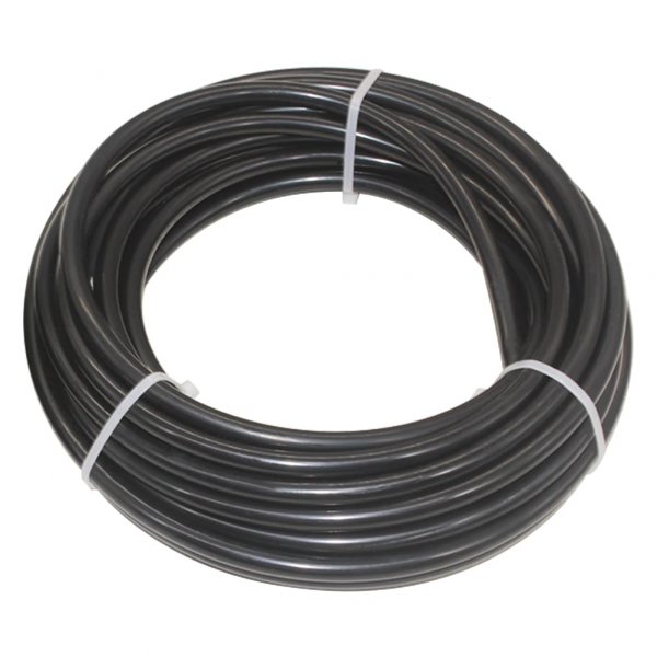 Qolekog Air Line 1/2" Tube OD Pneumatic Nylon Tube SAE J844 Airline For Air Brake Tubing or Fluid Transfer (Black 32.8Ft)