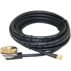 Tram 2252-SMA NMO 3/8"-3/4" Hole Mount w/Cable & SMA Male Connector