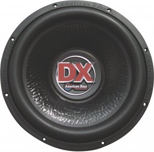 American Bass DX12 12" 600 Watt 4 Ohm Car Subwoofer