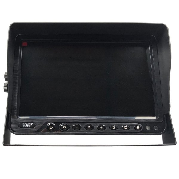 Boyo Vision VTM9003QFHD AHD/CVBS 4CH 1080p HD Quad Monitor w/Built-in DVR (9")