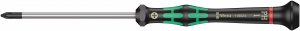 Wera 05118024001 Kraftform Micro 2050 PH Phillips Electronics Precision Screwdriver, PH 1 Head, 80mm Blade Length