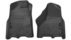 Husky 18001H Liners Front Floor Liners For 09-18 Ram 1500 Crew 10-18 2500/3500