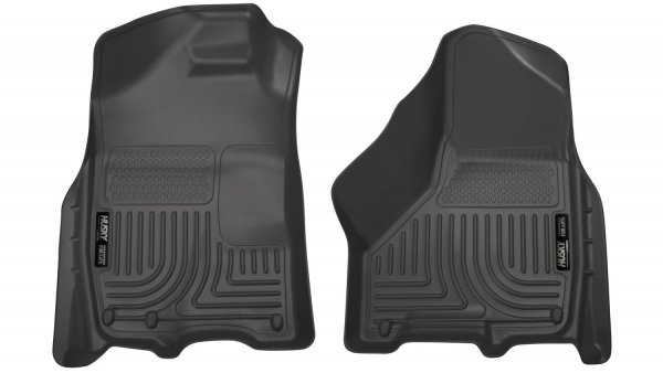Husky 18001H Liners Front Floor Liners For 09-18 Ram 1500 Crew 10-18 2500/3500