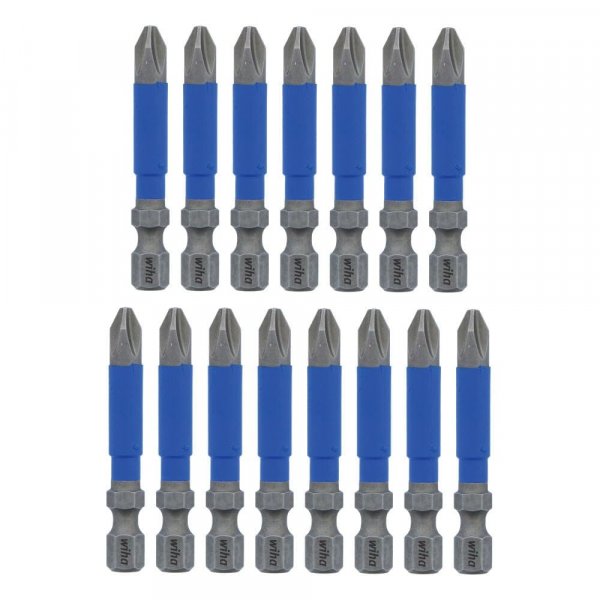 TerminatorBlue Impact Bit Phillips #2-2 Inch - 15 Pack