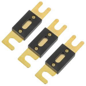 BOJACK 350 Amp 32 VDC ANL Blade Fuse for car Audio and Video System(Pack of 3)