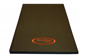 Mud River Crate Cushion, Medium/Large/30 x 18" x 1", Brown
