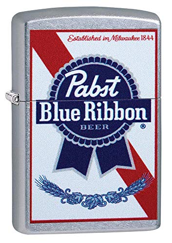 Zippo 49078 Windproof Lighter, Pabst Blue Ribbon