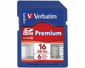 VERBATIM 96808 Class 10 SDHC Card 16Gb