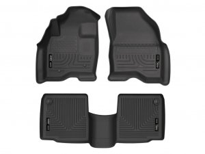Husky 98761 Front/2nd Seat Floor Liners For 11-14 Explorer