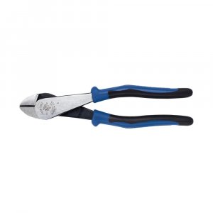 Klein Tools J2000-48 Pliers, Made in USA, Diagonal Cutting Pliers with Angled Head, Heavy-Duty to Cut ACSR, Screws, Nails, and most Hardened Wire, 8-Inch