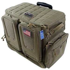 GPS GPST2112ROBT Tactical Rolling Range Bag, Tan