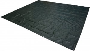 Amazon Basics Waterproof Multipurpose Camping Tarp with Reinforced Corners and Edges, Protective Cover, 9.5 x 11.3 Feet, Dark Green