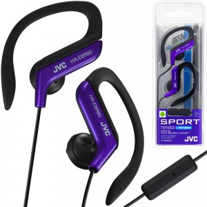 JVC HAEBR80A In-Ear Sports Headphones w/Microphone & Remote (Blue)