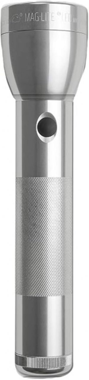 Maglite ML300LS2105 2 Cell D Led Flashlight Silver-Gift Box