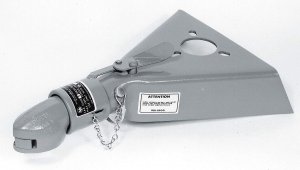 Bulldog 28288 Collar-Lok Coupler W/Low-Profile Latch - 2" Ball-A-Frame -5000Lbs